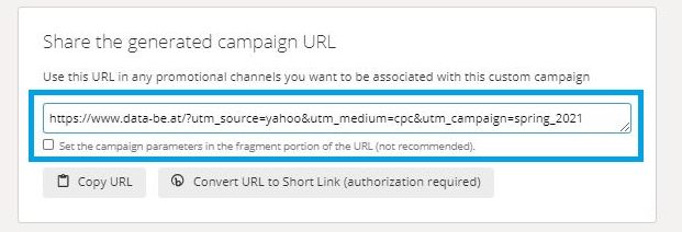 Campaign URL BuilderURL