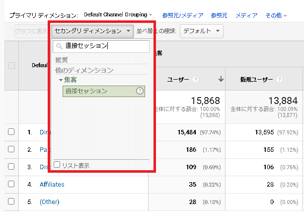 Googleアナリティクスデモアカウント3