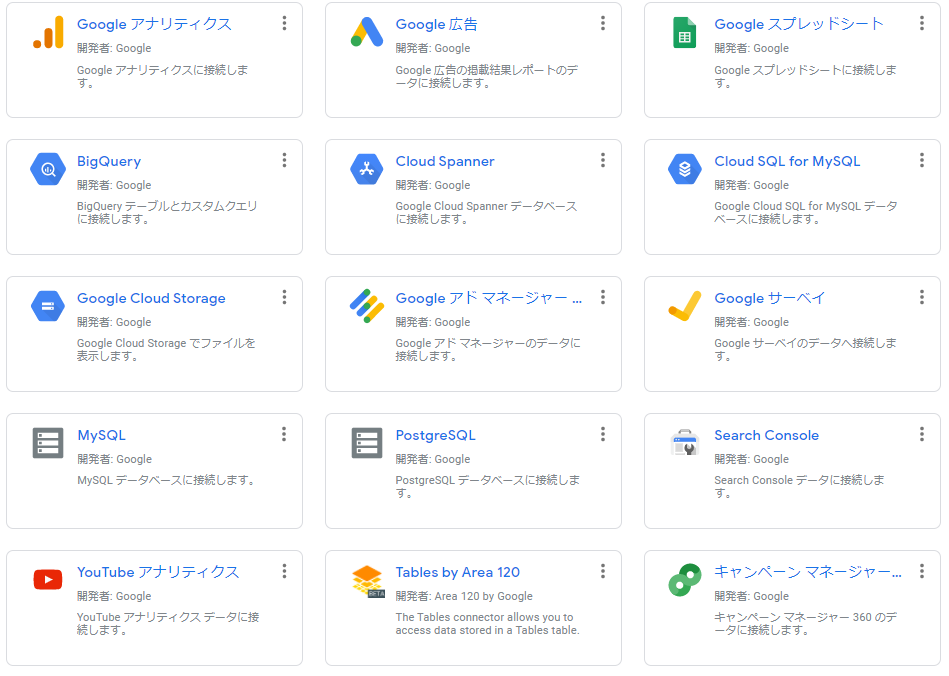 Googleデータポータルとの連携