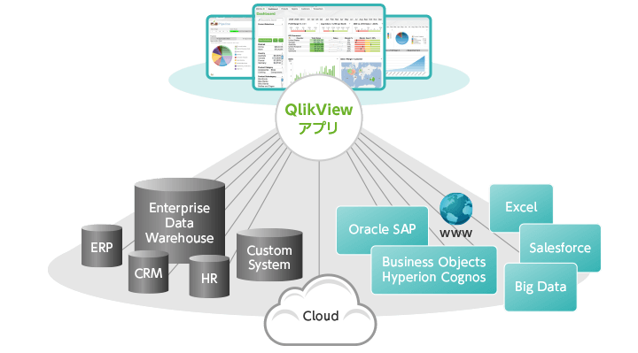 Qlickビジネスデータ対応