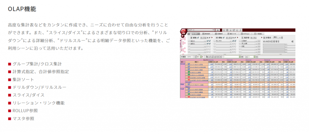 OLAPツールイメージ