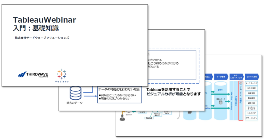 Tableau Webinar 入門：基礎知識