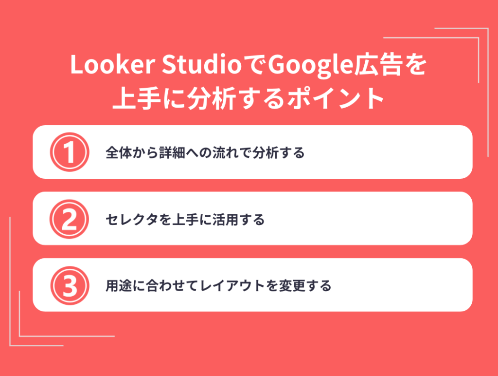 Googleデータポータル（現Looker Studio）でGoogle広告を上手に分析するポイント
